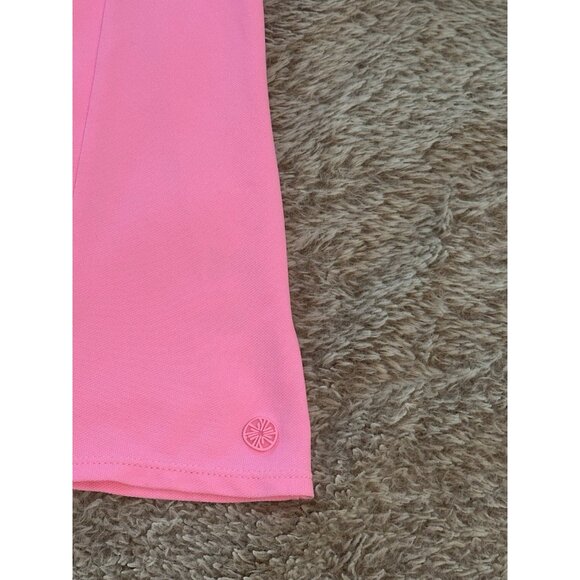 LILLY PULITZER SIZE XXS LUXLETIC MARTINA POLO TOP *HAVANA PINK* UPF 50+ - Picture 7 of 13